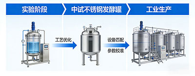 霍爾斯發(fā)酵罐工藝放大解決方案 霍爾斯發(fā)酵罐工藝放大解決方案